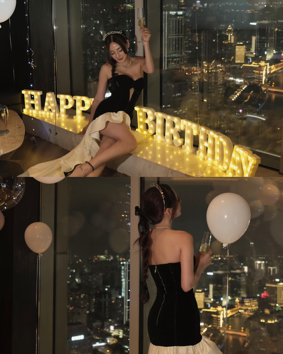 Bên cạnh đó, phong cách thời trang cá tính cũng giúp hot girl Sun HT "hack tuổi" thành công.