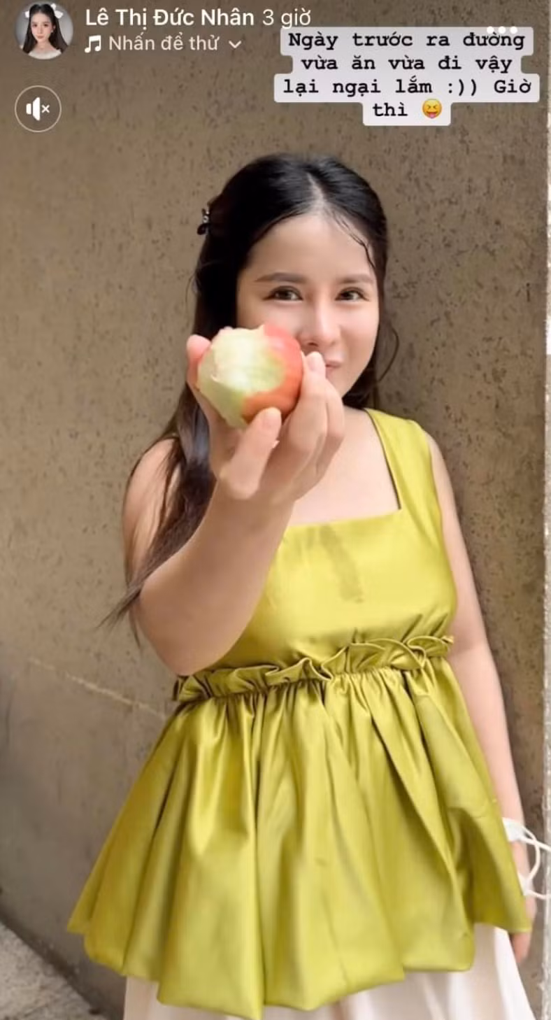 Mới đây, Bà Nhân vừa đăng tải lên trang cá nhân của mình hình ảnh mới nhất sau khi cô mang thai con ở những tháng đầu.