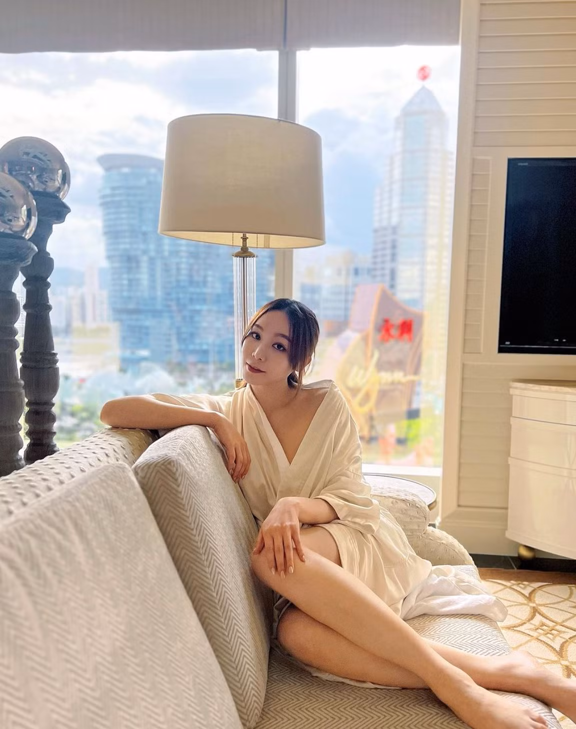 Nhờ tập luyện nhiều bộ môn nên cô mới sở hữu sắc vóc như hiện tại.