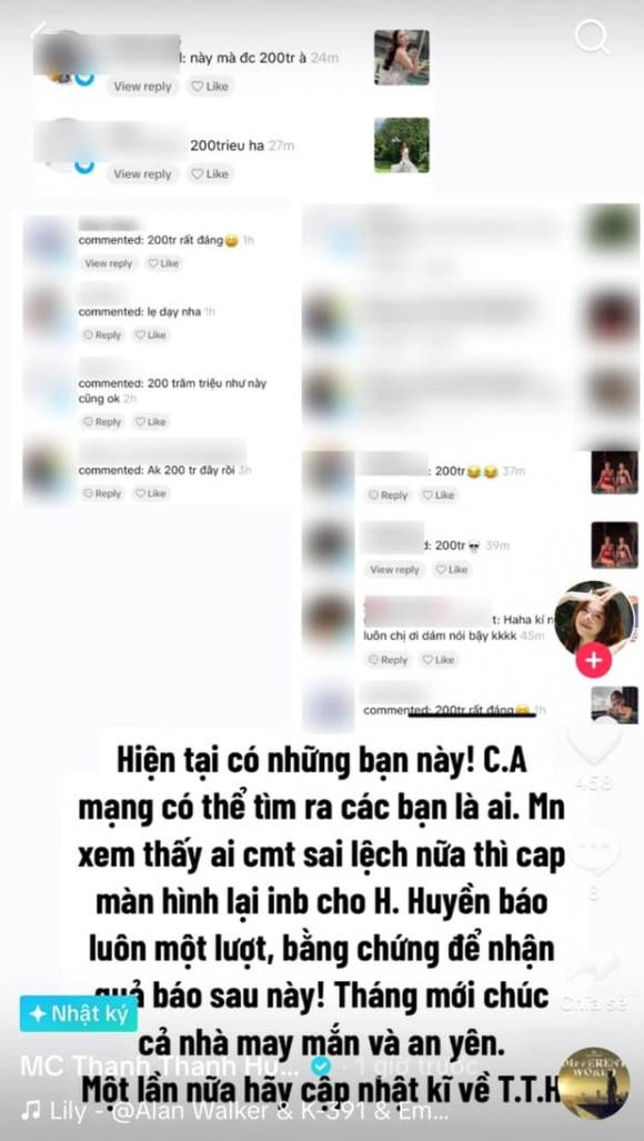 Người đẹp khẳng định sẽ nhờ pháp luật can thiệp để tìm ra những ai tung tin thất thiệt.