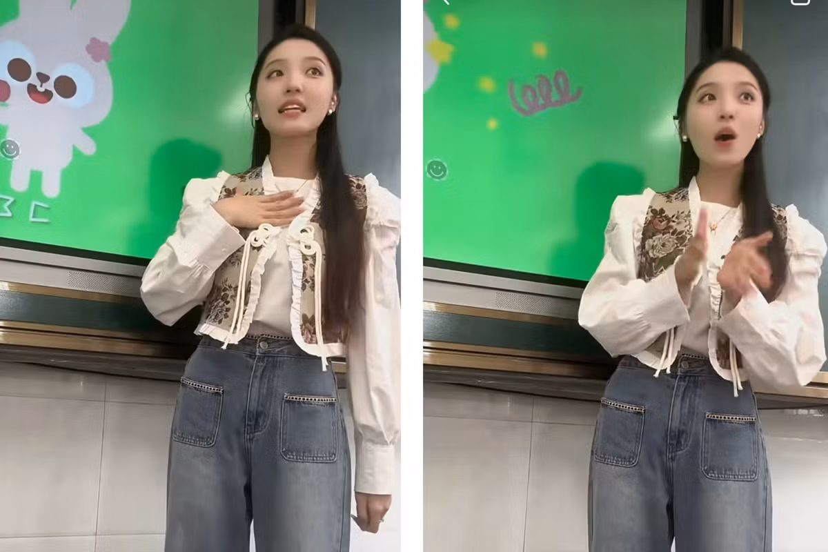 Cô giáo Darkyh nhận được nhiều lời khen ngợi từ đông đảo netizen.