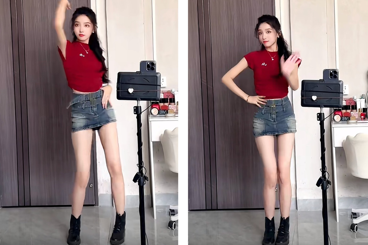 "Thoát vai" cô giáo, mỹ nhân GenZ hoá một cô nàng quyến rũ, cá tính.