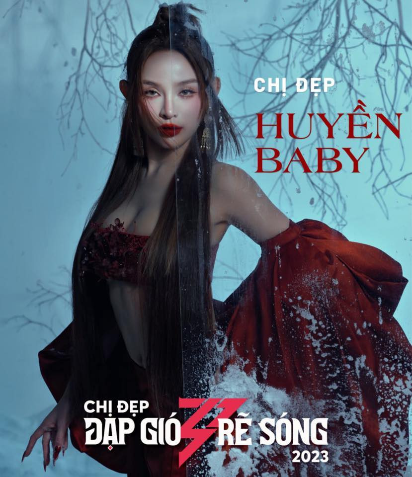 Sau khi xác nhận tham gia chương trình thực tế Chị Đẹp Đạp Gió Rẽ Sóng, Huyền Baby trở thành cái tên được cư dân mạng quan tâm.