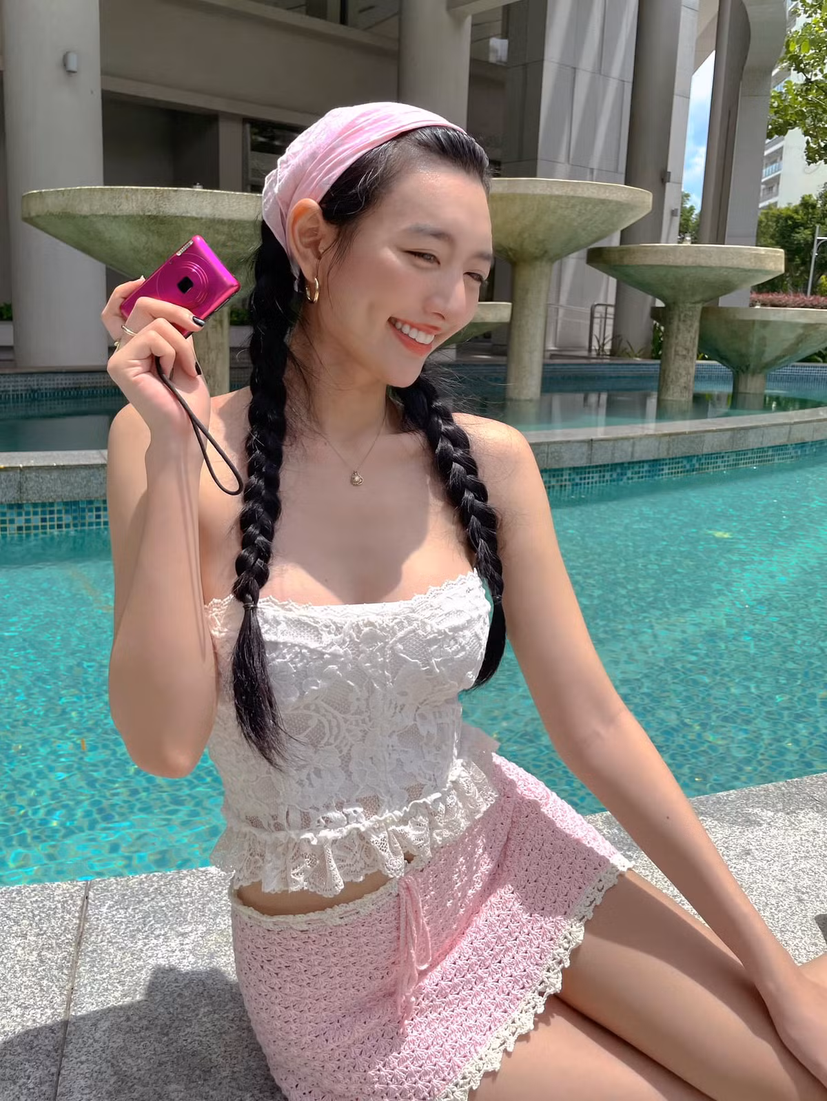 Với chiều cao 1m74, cùng vẻ đẹp quyến rũ, cô là cái tên đắt giá trên các sàn diễn thời trang.