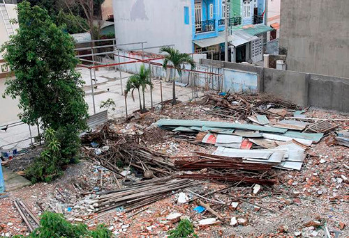 Vụ nổ kinh hoàng gây chấn động cả khu vực dân cư làm 3 người tử vong nay chỉ là bãi đất bỏ hoang.