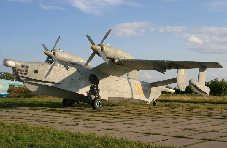 Be-12 được điều khiển bởi phi hành đoàn 4 người, máy bay có chiều dài 30,11 m; chiều cao 7,94 m sải cánh 29,84 m; diện tích cánh 99 m2; trọng lượng rỗng 24.000 kg; trọng lượng cất cánh tối đa 36.000 kg.