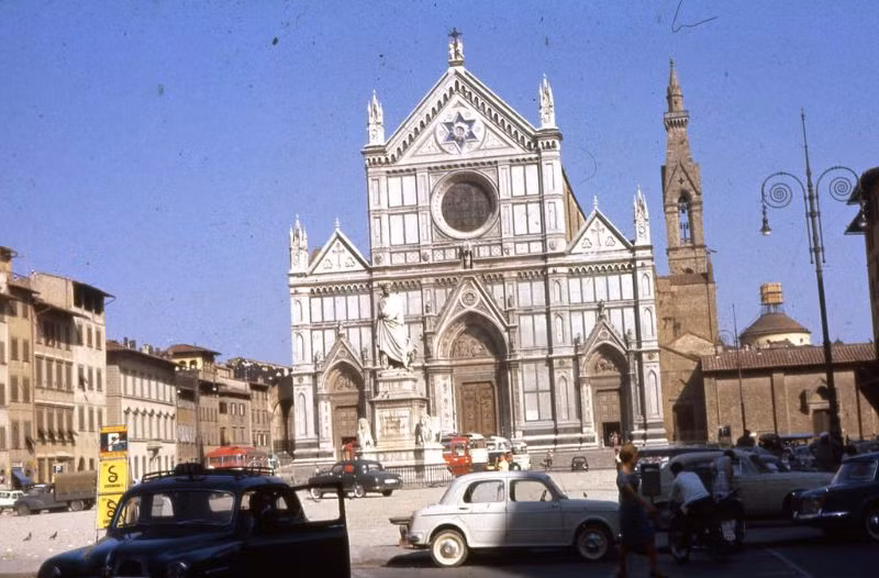 Vương cung thánh đường Santa Croce ở thành phố Florence. Ảnh: Fraser Pettigrew Flickr.