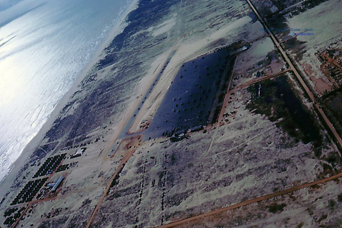 Sân bay Nước Mặn ở Đà Nẵng. Ảnh: Rod O' Dell.