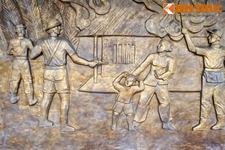 Từ cuối năm 1945, quân Pháp bắt đầu thực hiện các cuộc lùng sục tại các ngôi làng trong vùng. Đi đến đâu chúng đốt phá, đánh đập, cướp bóc, hãm hiếp... đến đó. Rất nhiều thanh niên vô tội đã bị đưa về Bót Dây Thép để tra khảo.