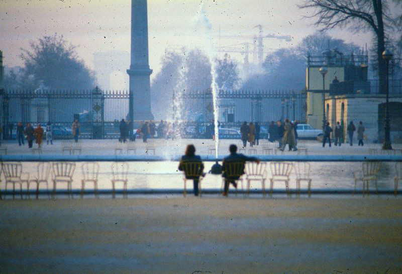 Trong công viên Tuileries. Ảnh: JAYL38 Flickr.