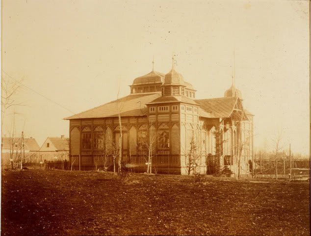 Trong vườn Bách thảo Zagreb, 1892. Ảnh: Vintag.