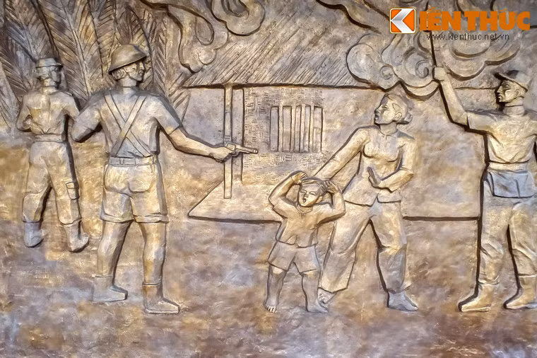 Từ cuối năm 1945, quân Pháp bắt đầu thực hiện các cuộc lùng sục tại các ngôi làng trong vùng. Đi đến đâu chúng đốt phá, đánh đập, cướp bóc, hãm hiếp... đến đó. Rất nhiều thanh niên vô tội đã bị đưa về Bót Dây Thép để tra khảo.