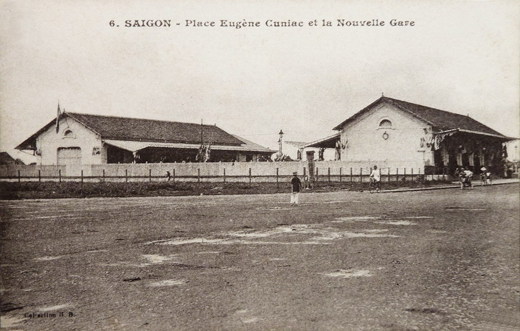 Ga Sài Gòn thập niên 1910.