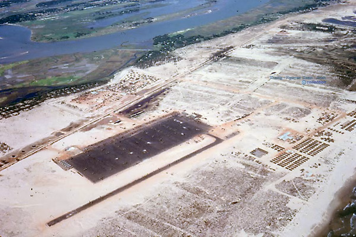 Sân bay Nước Mặn ở Đà Nẵng. Ảnh: Rod O' Dell.