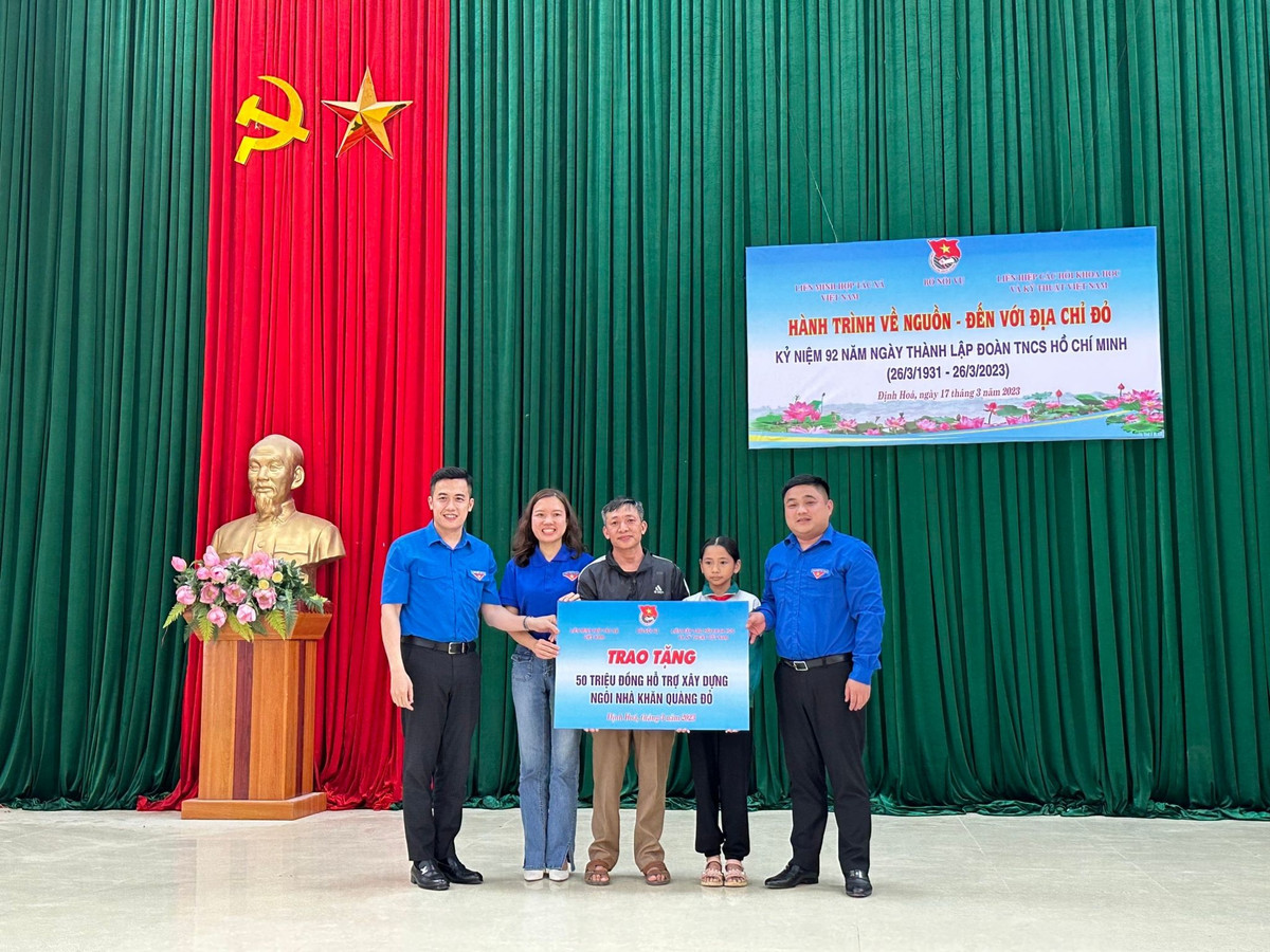 Nhieu hoat dong y nghia hanh trinh ve nguon tai Dinh Hoa Thai Nguyen