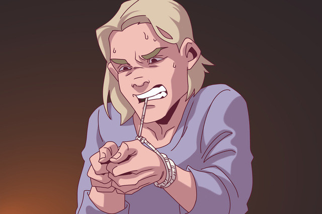 Kỹ năng thoát thân khi bị trói: Dùng răng kéo dây trói về phía bạn để thoát hiểm khi tay bị trói, đồng thời, chà hai cổ tay vào nhau. Cần chú ý, kéo quá mạnh có thể khiến dây trói thắt chặt hơn.