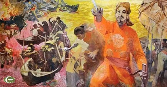 Toàn bộ số lương thảo của giặc bị nhấn chìm. Quân ta toàn thắng. Đại Việt sử ký toàn thư chép: "Khánh Dư đánh, giặc bị thua, bắt được lương thực khí giới của giặc không xiết kể, bắt sống quân giặc rất nhiều".