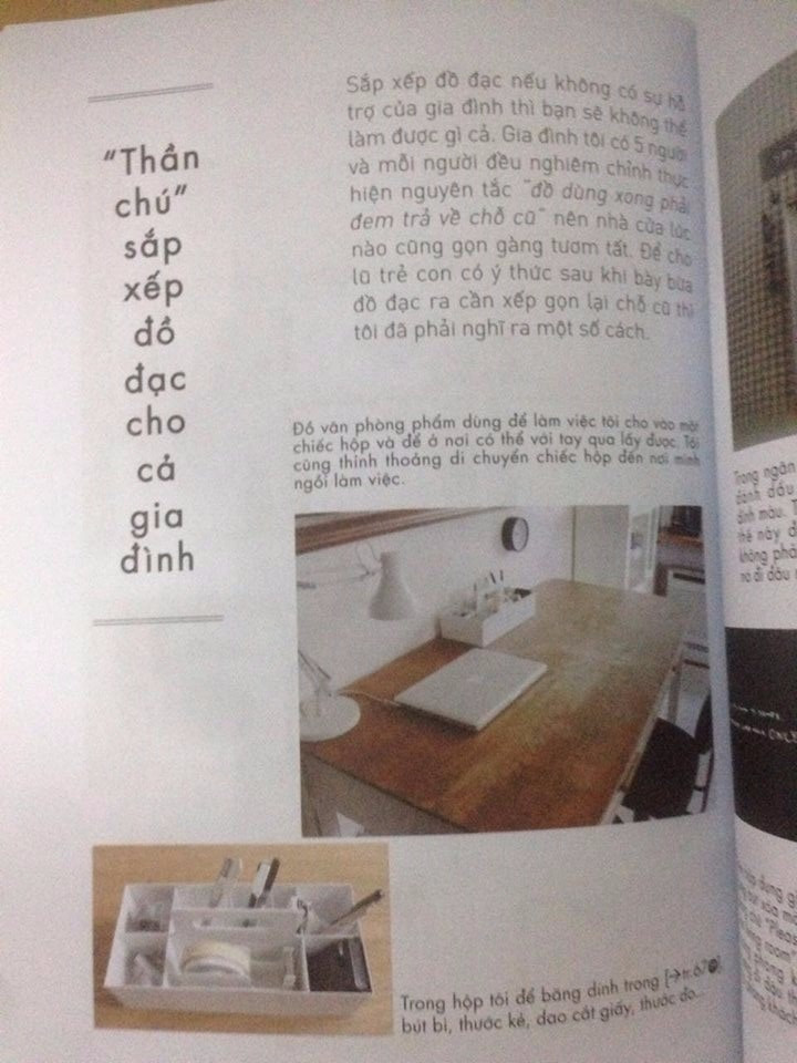 Sắp xếp nhà cửa, xét cho cùng, cũng chính là sắp xếp mọi sự trong lòng. Đây chính là ý nghĩa sâu thẳm nhất mà một cuốn sách đẹp đẽ muốn gửi tới độc giả.