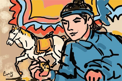 6. Trần Quốc Toản (?-?) là một tôn thất nhà Trần. Ông nổi tiếng có công tham gia kháng chiến chống quân Nguyên lần thứ hai. Tháng 5/ 1285, Trần Nhân Tông sai Chiêu Thành vương (khuyết danh), Hoài Văn hầu Quốc Toản cùng tướng quân Nguyễn Khoái đem binh đón đánh quân Nguyên ở bến Tây Kết (Khoái Châu – Hưng Yên), giành thắng lợi.