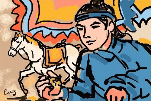 6. Trần Quốc Toản (?-?) là một tôn thất nhà Trần. Ông nổi tiếng có công tham gia kháng chiến chống quân Nguyên lần thứ hai. Tháng 5/ 1285, Trần Nhân Tông sai Chiêu Thành vương (khuyết danh), Hoài Văn hầu Quốc Toản cùng tướng quân Nguyễn Khoái đem binh đón đánh quân Nguyên ở bến Tây Kết (Khoái Châu – Hưng Yên), giành thắng lợi.