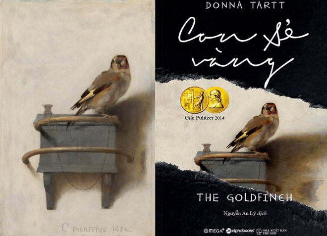 Con sẻ vàng của Donna Tartt đưa độc giả vào hành trình đầy sóng gió của Theodor Decker (còn gọi là Theo), từ khi tuổi thiếu niên đến lúc trưởng thành. Tuyệt phẩm Con sẻ vàng của danh họa người Hà Lan - Carel Fabritius (1622-1654) - trở thành “nhân vật trung tâm” của câu chuyện. Bức họa nằm ở Bảo tàng Metropolitan Museum of Art (New York, Mỹ).