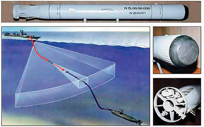 Động cơ DP4 phần nhiều được chế tạo nhờ sử dụng các giải pháp kỹ thuật của ngư lôi Mỹ Мk 46. Mẫu chế thử đầu tiên với tên gọi Physicist ra đời ở Liên Xô vào năm 1990 và sử dụng nhiên liệu tương tự nhiên liệu một thành phần Otto-2 của Mỹ.