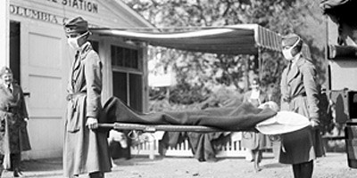 Trước số lượng người tử vong vì đại dịch cúm Tây Ban Nha ngày càng tăng, các nghĩa trang ở Mỹ gặp nhiều khó khăn.