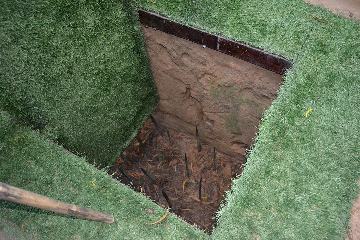 Bẫy chông được đánh giá là loại bẫy được thiết kế đơn giản nhưng hiệu quả sử dụng khá cao.