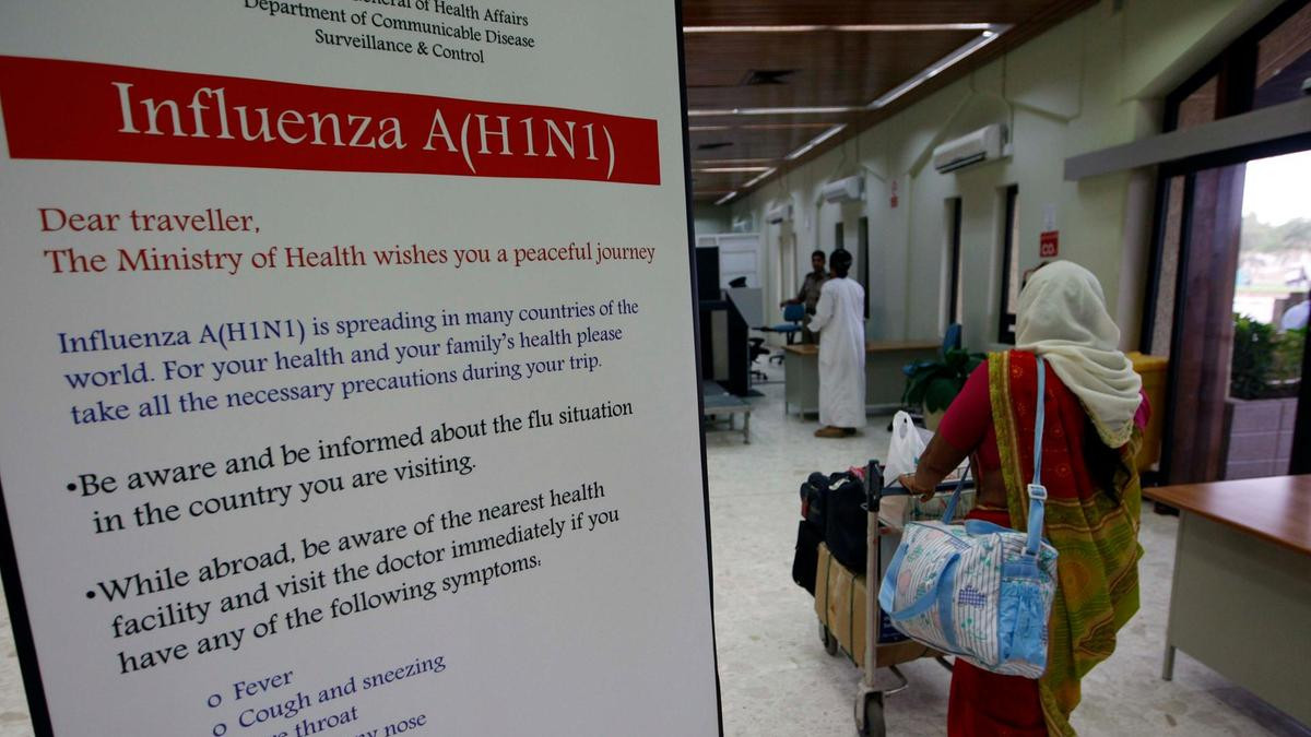 Vào những tháng cuối năm 2009, số trường hợp mắc cúm A H1N1 tăng mạnh.