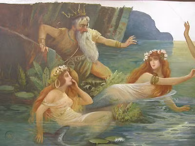 Nhật Bản cũng có giai thoại rùng rợn về nàng tiên cá xinh đẹp, quyền rũ và có khả năng biến thành những cô gái có dung mạo "hoa nhường nguyệt thẹn".