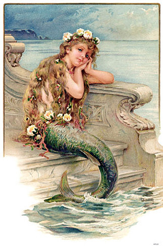 Với giọng hát đó, nàng tiên cá mê hoặc thủy thủ đi qua vùng biển của chúng sinh sống.