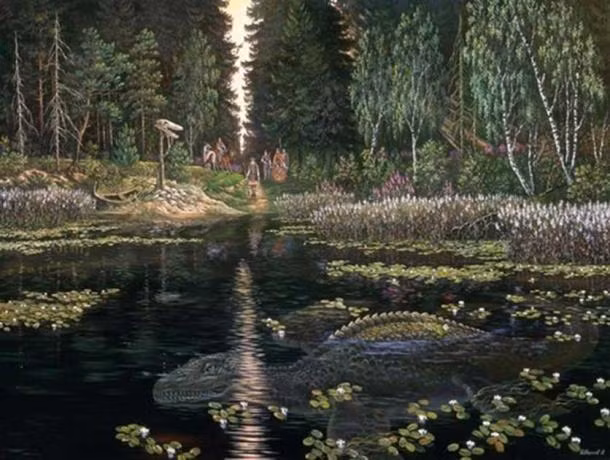 Kinh hoang quai vat “nuot chung” may bay trong phut choc