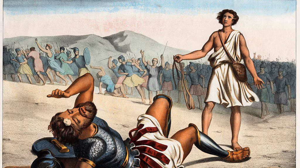 Về sau, vua Saul và thái tử Jonathan tử trận trong trận đánh với người Philistine. Vương quốc Israel bị chia cắt làm đôi. Trong khi xứ Judah ở miền nam do David trị vì thì xứ Israel ở miền bắc thuộc quyền kiểm soát của con út vua Saul là Ish-Bosheth. Cuối cùng, Ish-Bosheth bị mưu sát và David được suy tôn làm vị vua duy nhất của vương triều.