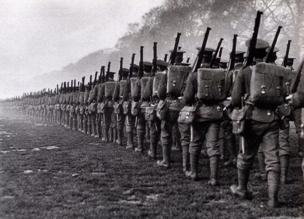 Hơn 65 triệu binh sĩ đến từ 30 quốc gia chiến đấu trong Chiến tranh thế giới 1. Kết thúc trận chiến, khoảng 10 triệu binh sĩ tử trận cùng hàng triệu người khác bị thương tật.