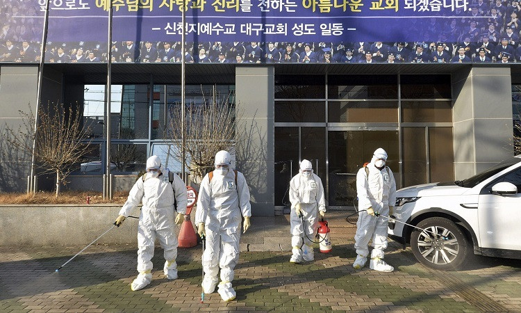 Sự việc này bắt đầu khi một phụ nữ 27 tuổi ở Ulsan được xác nhận dương tính với nCoV ngày 22/2. Người này đã tham dự buổi lễ vào ngày 9/2 tại nhà thờ Jesus của chi nhánh Tân Thiên Địa ở Daegu. Tiếp đến, hơn 100 người nhiễm nCoV trong một buổi lễ khác ở nhà thờ ở Ulsan ngày 16/2.