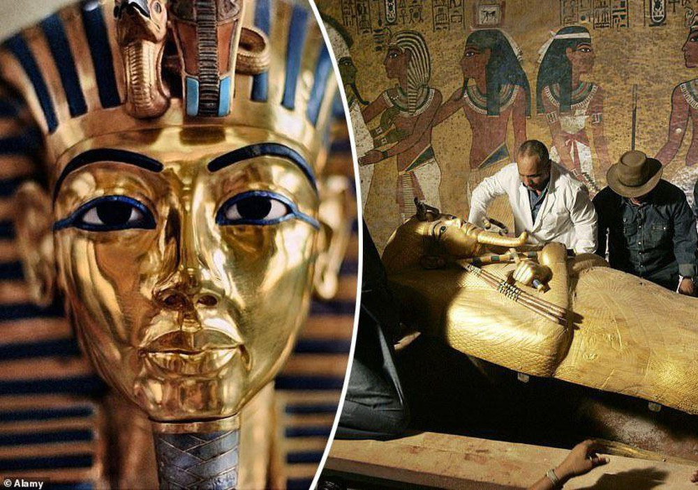 Những biến dạng trên cơ thể vua Tutankhamun được các chuyên gia suy đoán là do kết quả từ cuộc hôn nhân cận huyết giữa vua cha Akhenaten và em gái.