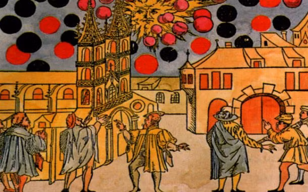 Những quả cầu này va vào nhau gây ra những vụ nổ lớn. Người ta có thể nghe thấy âm thanh của vụ nổ từ rất xa.