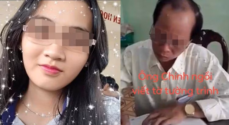 Theo điều tra, ngày 28/4/2018, ông có dạy thêm cho Th. khi nữ sinh học lớp 10. Th. sau đó nhắn tin vào điện thoại của ông Chính bắt đầu nhắn tin với nhau và cũng từ đó nảy sinh tình cảm và thầy trò quan hệ tình dục. Đến tháng 12/2018, Th. mang thai 7 tháng. Ông Th. đưa cô gái mới lớn ra TP Rạch Giá phá thai với chi phí 27 triệu đồng. Th. sau đó về quê đi học bình thường. Sau đó, ông Chinh vẫn tiếp tục quan hệ tình dục với Th. sau đó bị gia đình nữ sinh này phát hiện. 