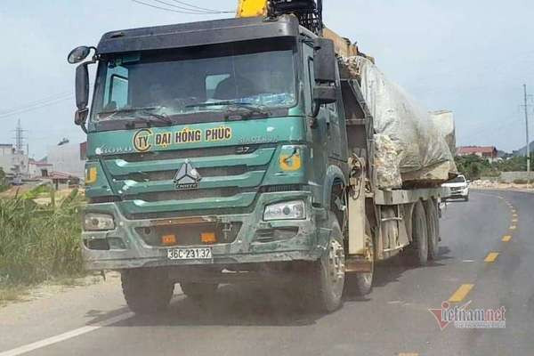 CSGT Thanh Hoa ap tai xe 