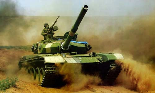 Bang chung xe tang Type 99 Trung Quoc kho bi xuyen thung