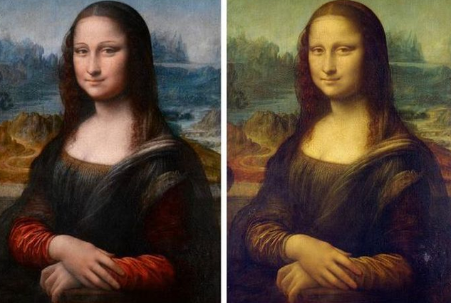 Tuy nhiên, cách đây không lâu, các kỹ sư tại Paris, Pháp đã quan sát kỹ bản quét 240 megapixel của bức tranh và phát hiện ra rằng ban đầu nàng Mona Lisa có cả lông mày và lông mi. Sau này, không biết vì lý do gì mà nó đã được xóa đi.
