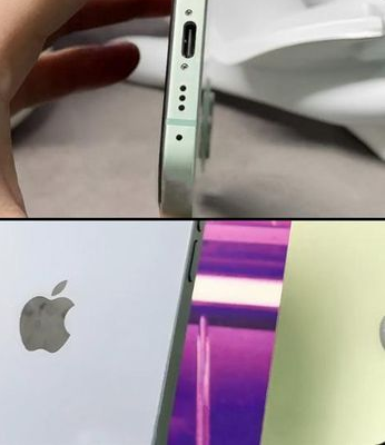 Hình ảnh rò rỉ cũng cho thấy cổng USB-C của iPhone 15 được phủ màu giống với vỏ máy.