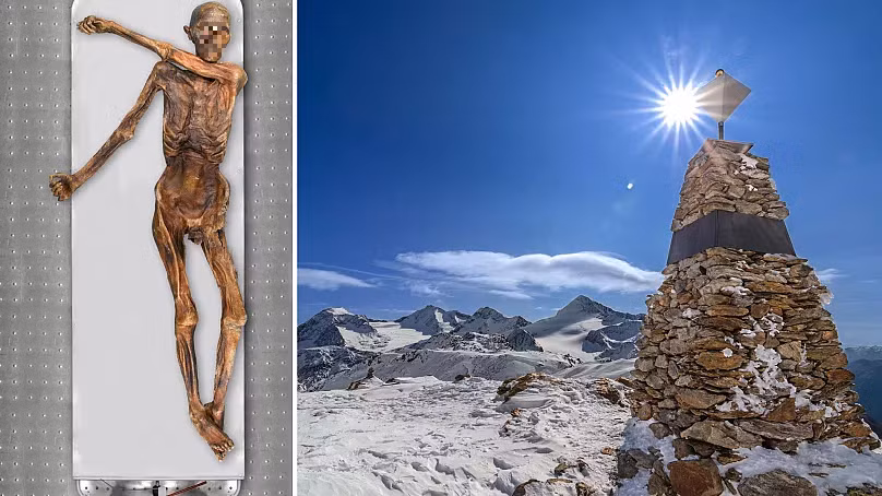 Ötzi The Iceman là tên gọi của một xác ướp người cổ đại được tìm thấy tại dãy núi Alps ở Ý vào năm 1991. Xác ướp này đã trở thành điểm nổi bật trong nghiên cứu khảo cổ học và di truyền học do sự bảo tồn đặc biệt của nó.