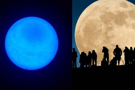 Trăng xanh không có màu xanh thực sự, mà chỉ là tên gọi cho trăng tròn thứ hai trong cùng một tháng. Ngày này có thể xuất hiện sau khoảng hai hoặc ba năm.