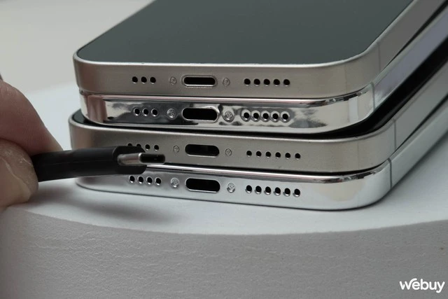 Apple dự kiến chuyển từ cổng Lightning sang cổng USB-C để hỗ trợ sạc nhanh hơn và tiện lợi hơn. (Ảnh: Webuy)