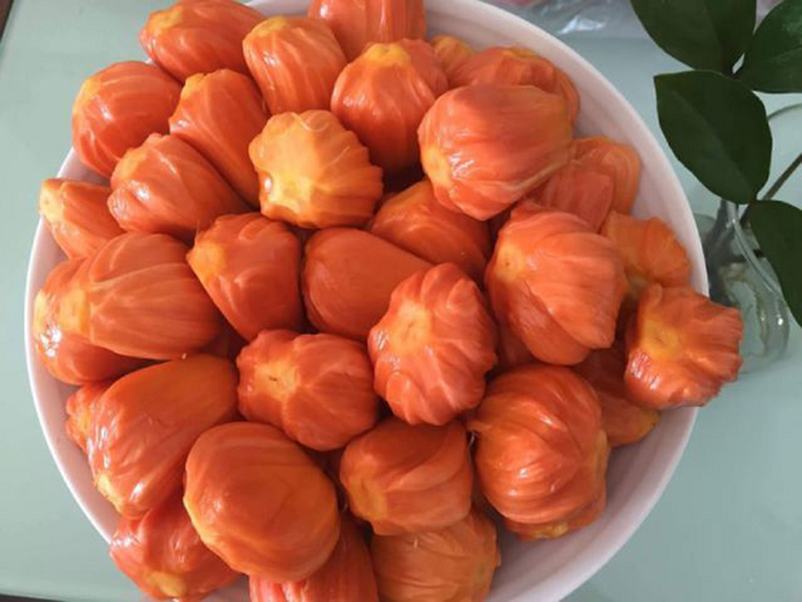 Mit thom lung mui sau rieng, mit 'khung' 40 kg/qua o Viet Nam-Hinh-3