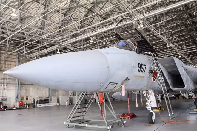 Tiêm kích F-15J được trang bị 1 súng 20mm M61 Vulcan