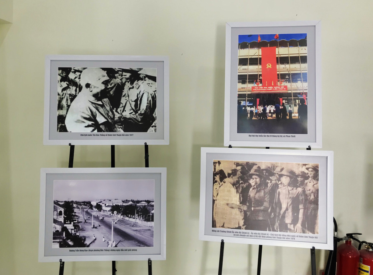 Một phần triển lãm dành riêng để tái hiện giai đoạn tỉnh Thuận Hải (1977 - 1992), trong đó quân và dân tập trung khai hoang, phục hóa, xây dựng vùng kinh tế mới, chú trọng phát triển cây bông vải và chuyển đổi cơ cấu cây trồng tại các huyện miền núi như Đức Linh, Tánh Linh.