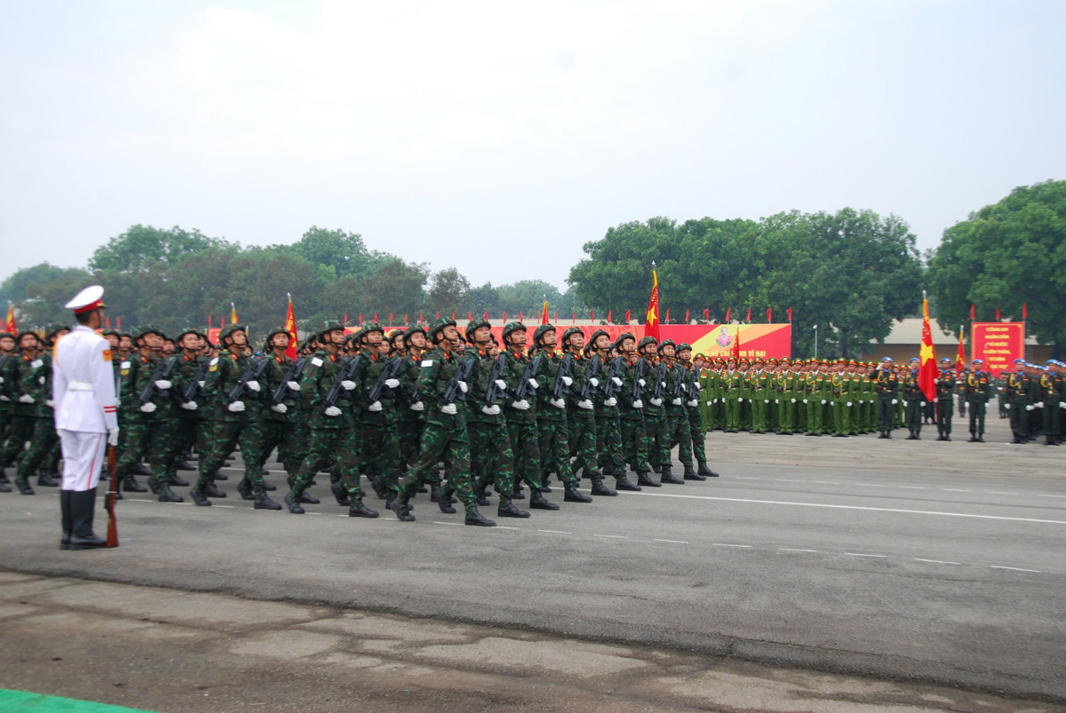Khối chiến sĩ Lục quân.