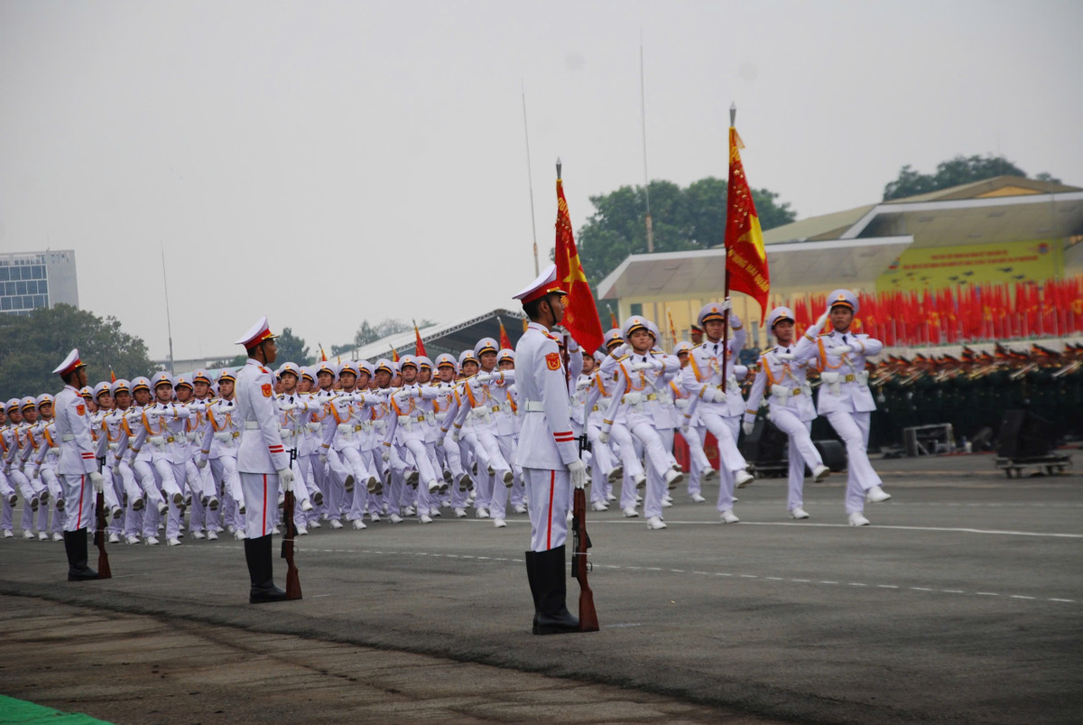 Khối sĩ quan Hải quân.